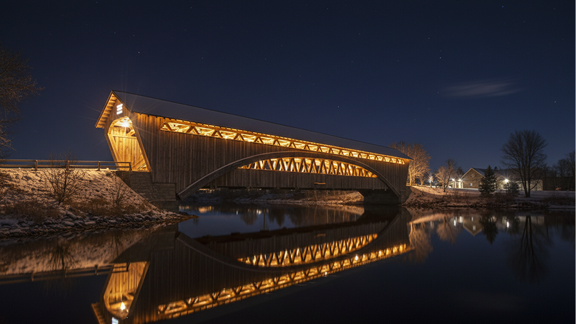 Pont couvert Marchand